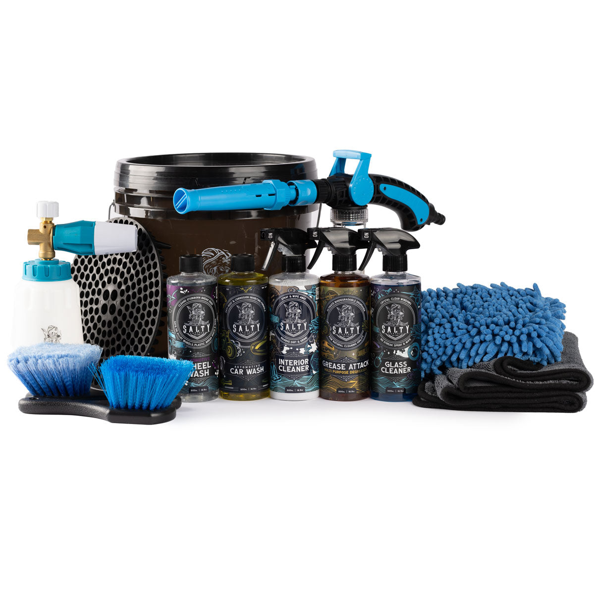 SBTs Car Cleaning Accessories Combo Pack Full Interior and Exterior Car  Wash Kit All in one