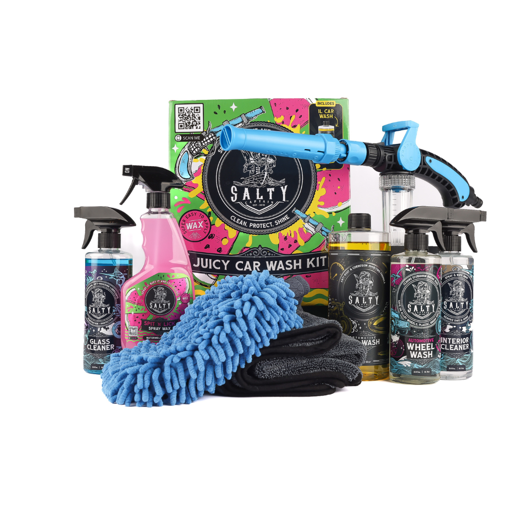 Complete Car Care Kit with Free Foam Blaster – saltycaptain.us